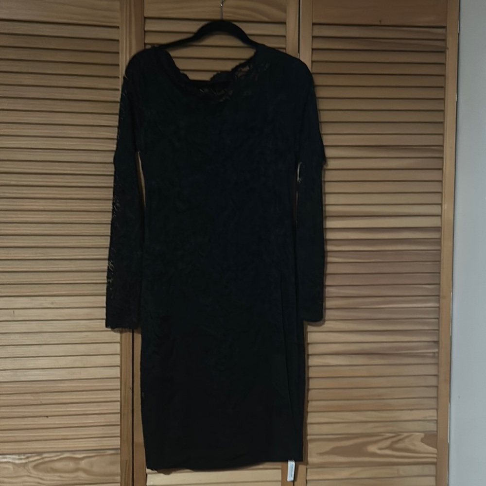 Women's Boatneck Sweetheart Floral Lace Dress